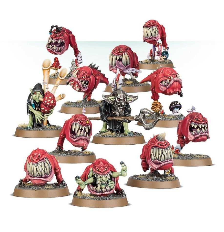 Warhammer: GLOOMSPITE GITZ SQUIG HERD
