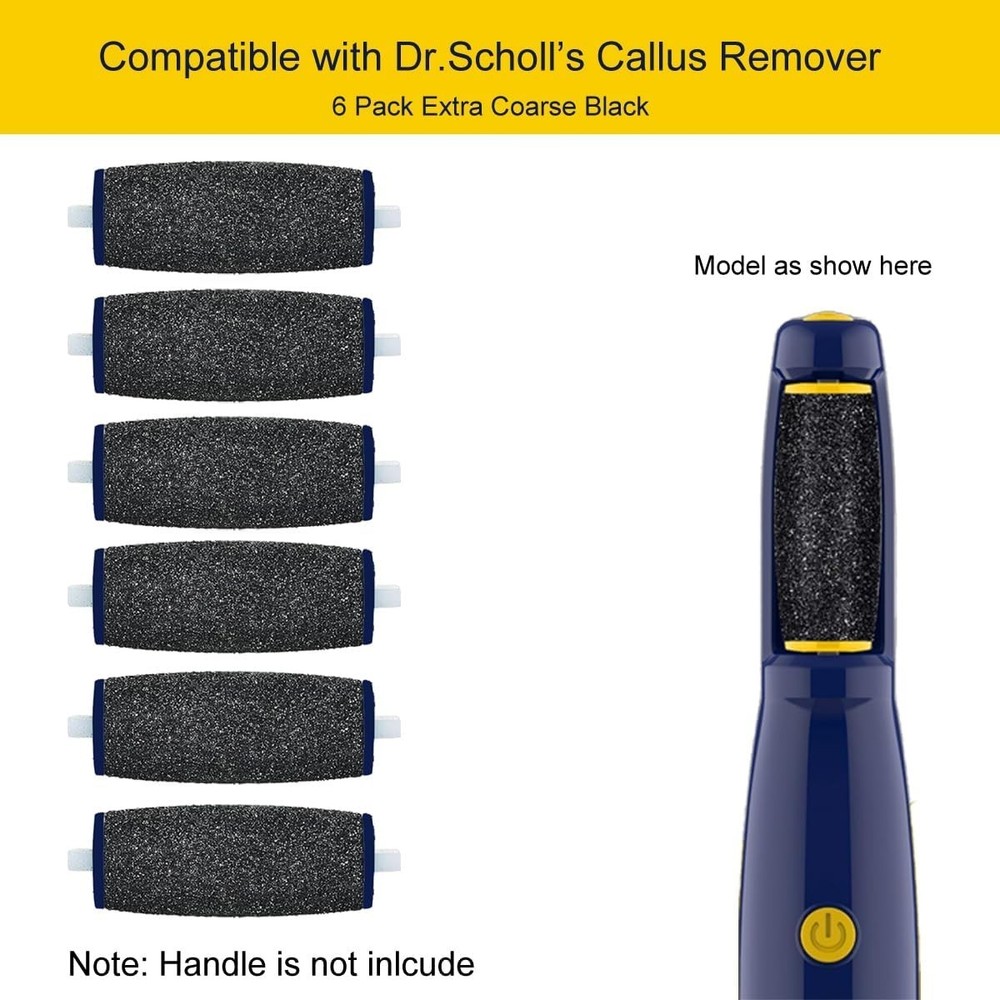 Replacement Roller Compatible with Dr. Scholl's Callus Remover Electronic Foot F