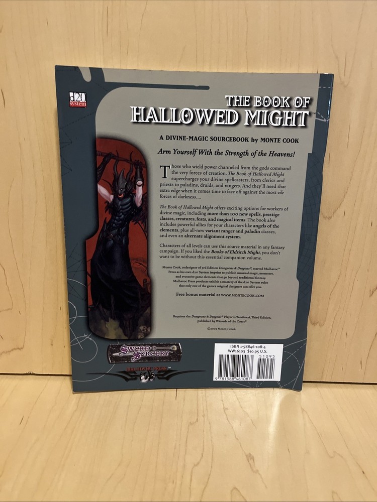 D&D Book Of Hallowed Might 3.5e