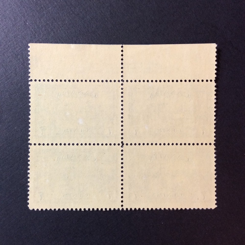 BroadviewStamps Canada #C9 partial PB1 MNH. Gum spot Some margin perf separation