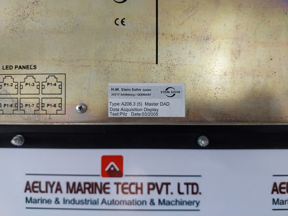 H.m. Stein Sohn A206.3 (5) Master Dad Data Acquisition Display 24Vdc
