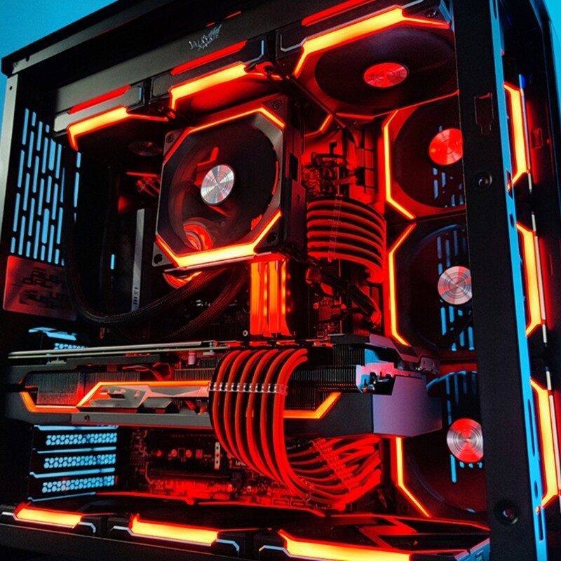 Bridge Bracket Memory Overclocking PC Case Graphics Card CPU Cooling Fan Bracket