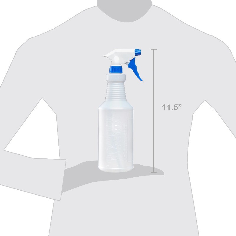 (6 pack) Great Value All Purpose Plastic Spray Bottle, 32 oz., Single Count