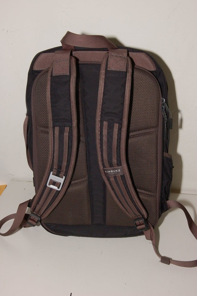 Timbuk2 Backpack Black and Grey, Has Sycomp Logo