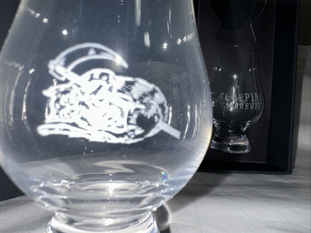 The Veil Brewing - Sleeping Forever Glass Set w/ Box And Empty Bottle 2016