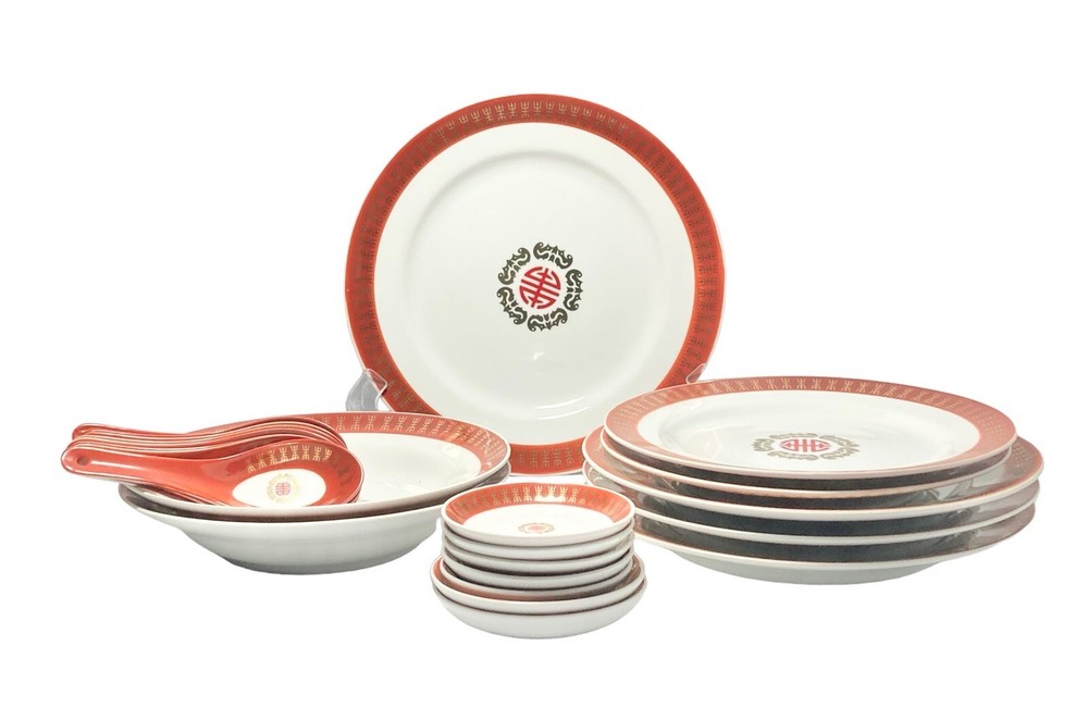 Datang Tatung 25-Piece Porcelain Dinnerware Set