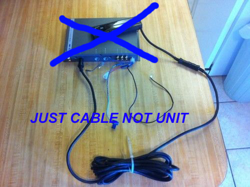 PIONEER DEQ-9200 Audio Processor Digital Equalizer EQ DSP DIN DATA CABLE 13-PIN