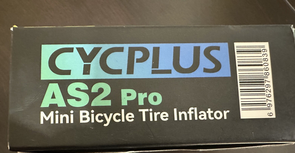 Cycplus mini bicycle tire inflator
