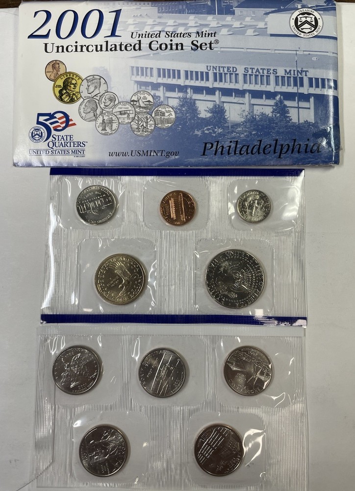 2001 US Mint Uncirculated Set