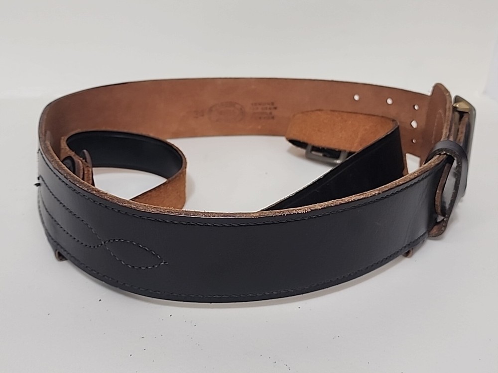 Jay-Pee Genuine Top Grain Bridle Cowhide Belt Size 34