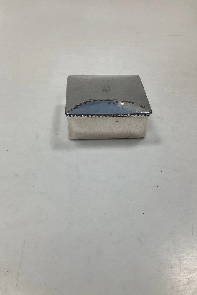 Cort Hannibal Square Silver Jewelry Box