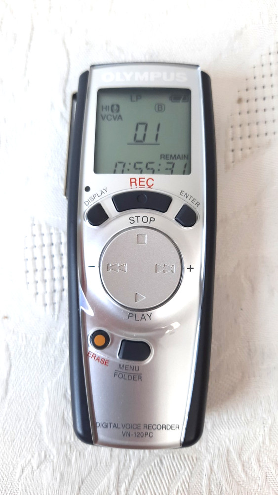 Olympus Digital Voice Recorder VN-120PC - Tested & Working