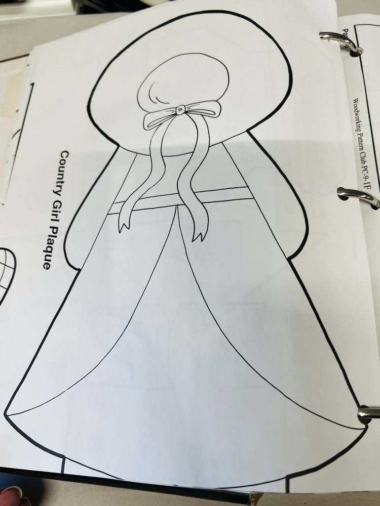 Woodworking Pattern Club And Scroll Saw Pattern 3-Ring Binder 97 Patterns