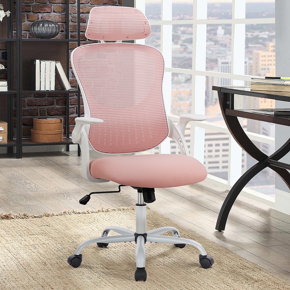 High-Back Ergonomic Computer Desk Chair,Mesh Rolling Home Office Work Task Chair