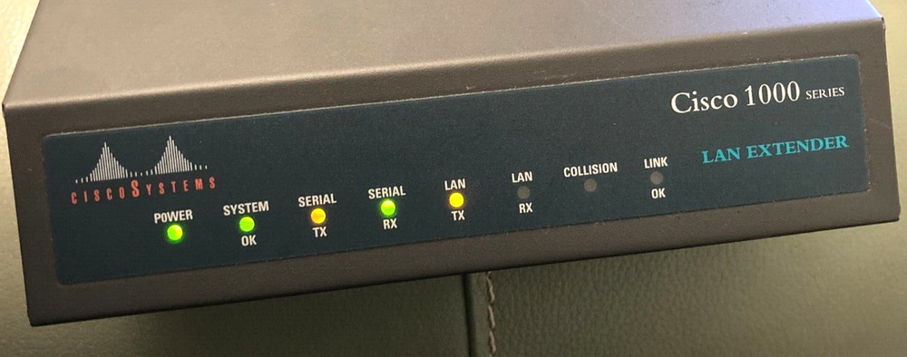 RARE Vintage Cisco Systems Lan Extender - Powers up