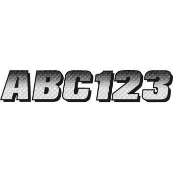 I.D. Sticker Kit - 300 Series - Silver Gradation