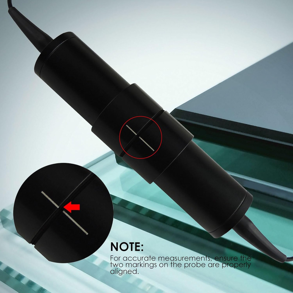 Digital Car Window Tint Meter - Portable Solar Tester for Visual Light Transmiss