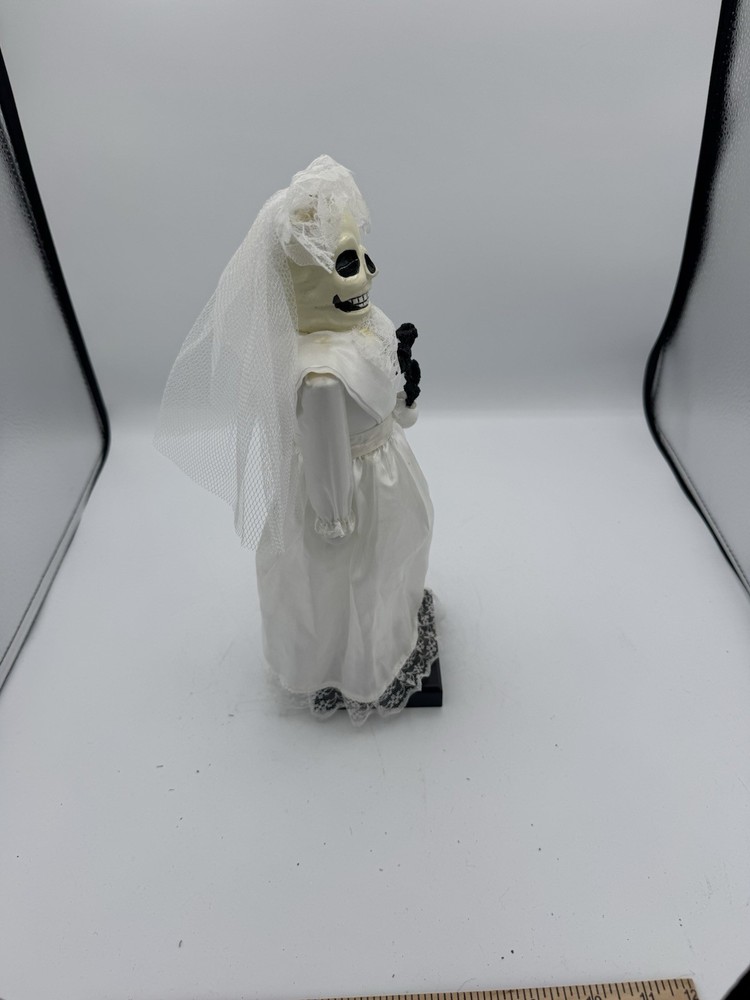Halloween Nutcracker Goblin Skeleton Bride! TARGET! 2012! 13" TALL!