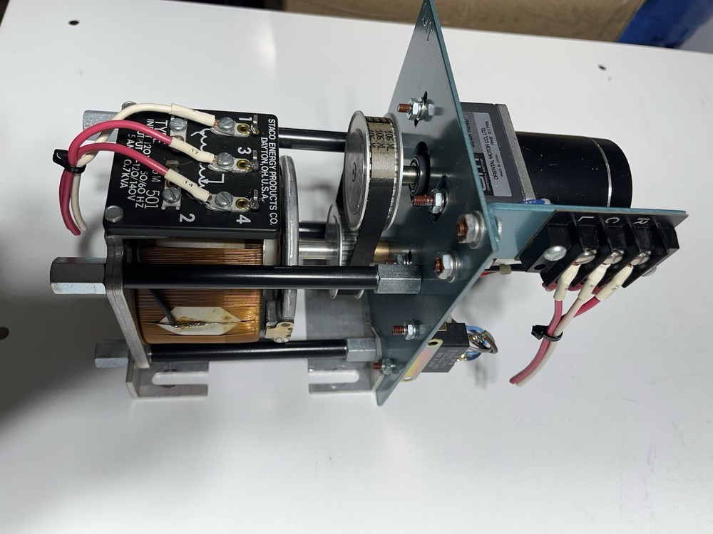 Staco industrial variable motorized transformer model 15M 501