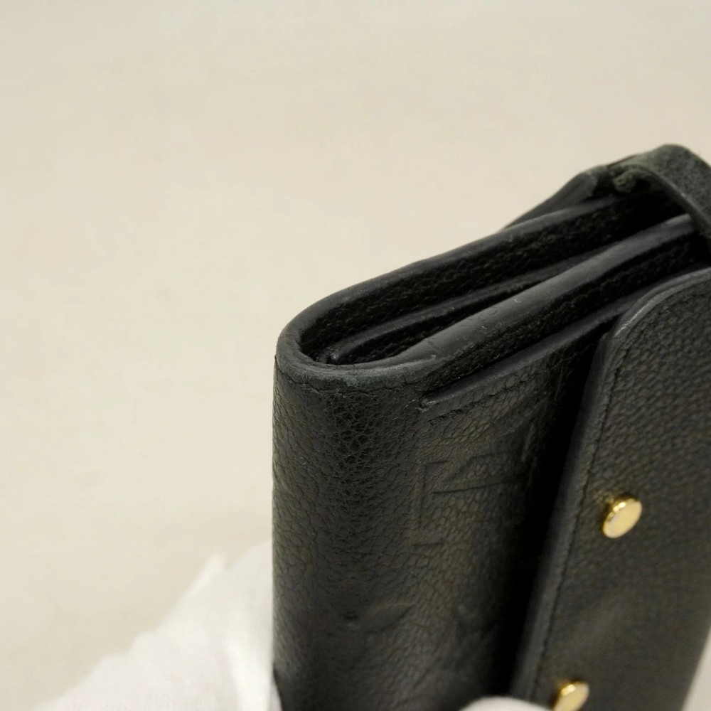 Louis Vuitton Trifold Wallet Entry Black