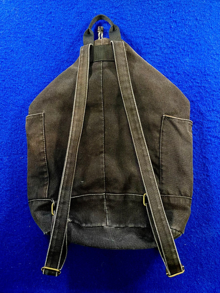 Kavu Canvas Hiking Backpack Black