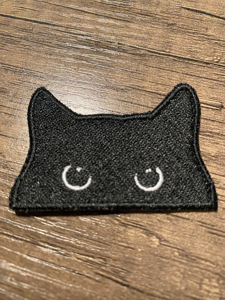 Cat Peeking Multi Sizes 2.25"-8.00 Patch