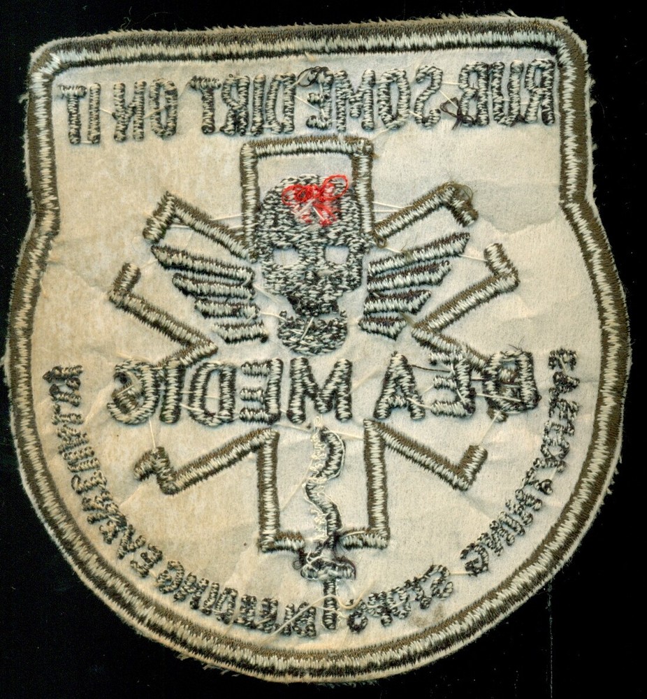 DEA Special Agent Medic Patch AA-1