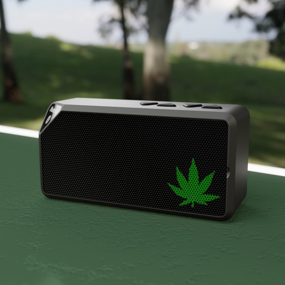 Custom Marijuana Weed Bluetooth Speaker