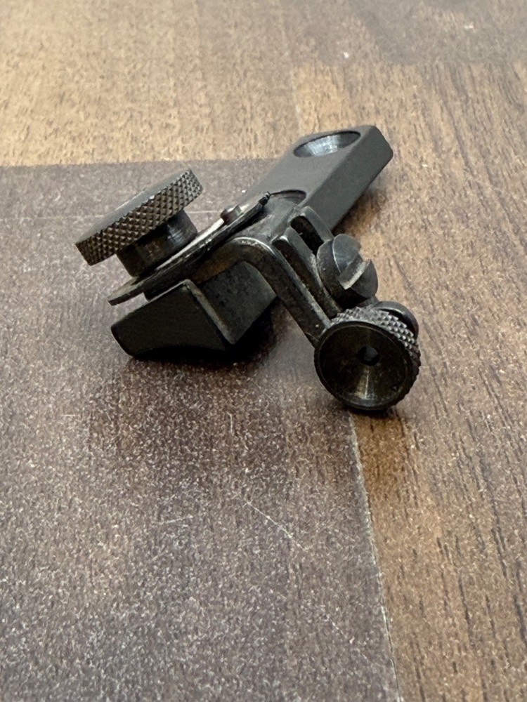 Marlin 12R Rear Peep Sight with Screws