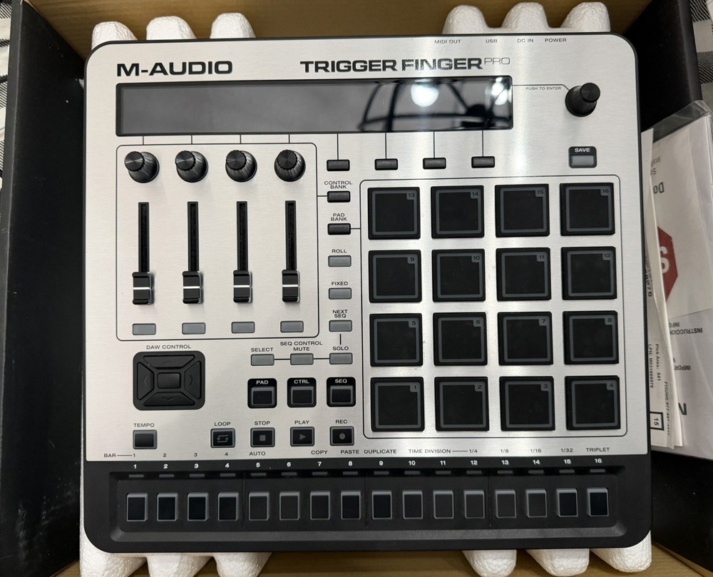 M-Audio Trigger Finger Pro USB MIDI Controller