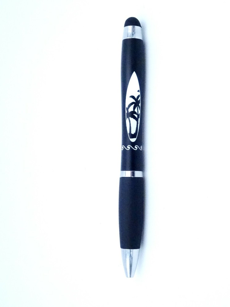 New Lighted Surfboard ink pen ! Palm Tree design