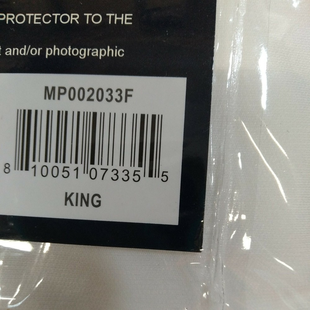 Dream Guard mattress protector Microfleece King hypoallergenic waterproof