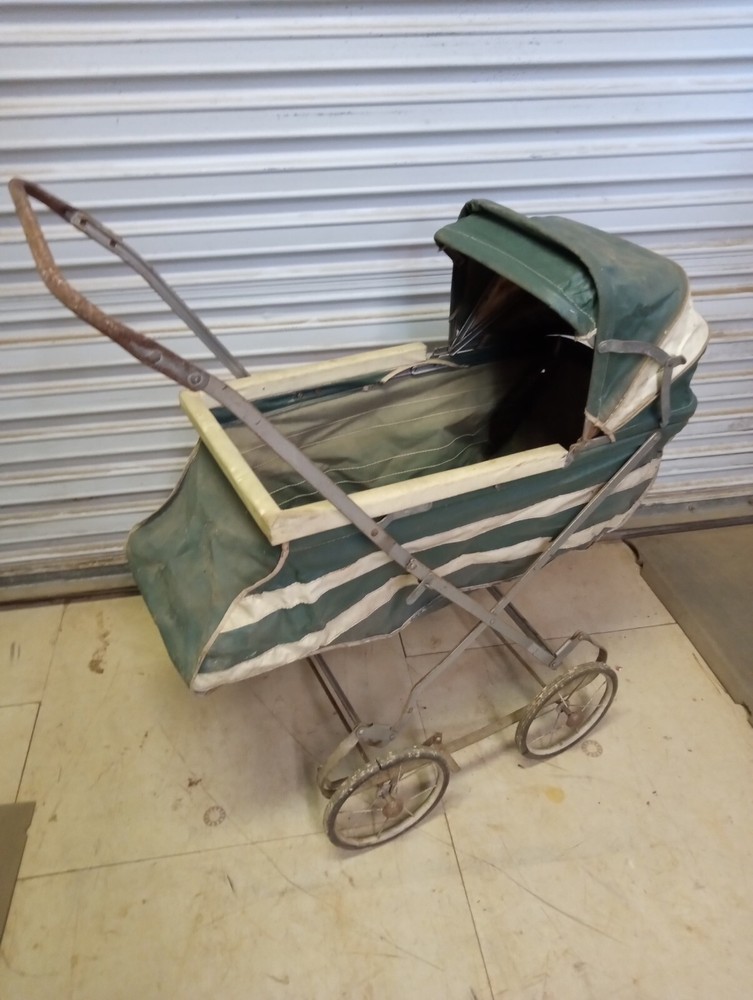 Vintage Rare Baby Stroller Convertible Collapsible