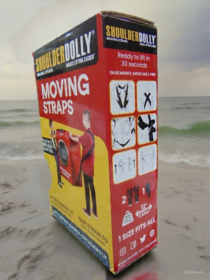 Shoulder Dolly Moving Straps - 800 lbs Capacity - LD2000 New In Box