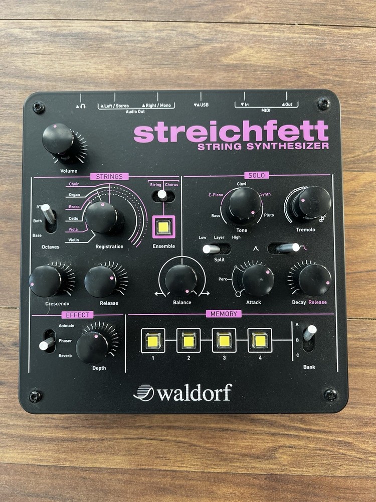 Waldorf String Synthesizer NEW IN BOX. NEVER USED NEVER USED