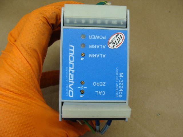 MONTALVO SYSTEM 3000 LOAD CELL AMPLIFIER M-3224CE