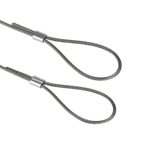 200 Pcs Aluminum Crimping Loop Sleeve 1/16",Cable Crimp Ferrules for Wire...