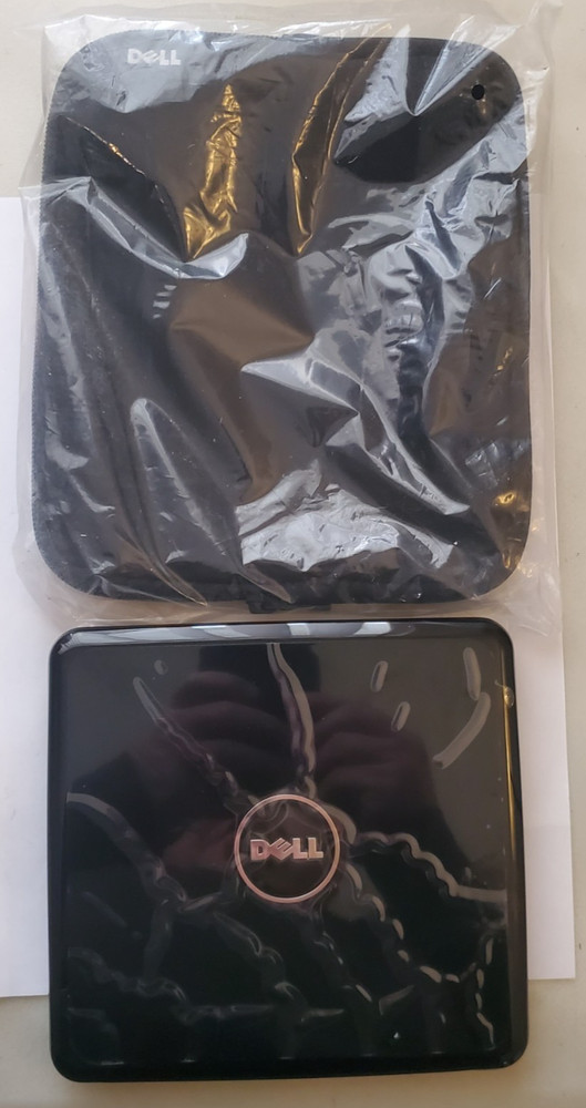 Dell External USB DVDRW Drive (GX10N), Black, w/Case, New Open Box