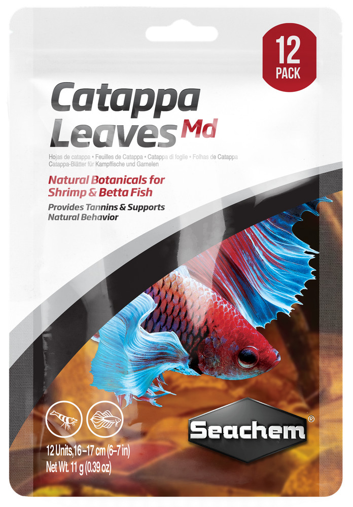 Seachem Catappa Leaves Medium 12 Pack