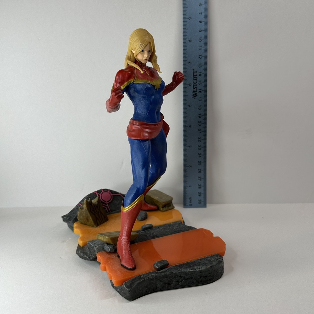 Marvel vs Capcom Infinite Captain Marvel Statue Project Triforce Figure 2017 Gam