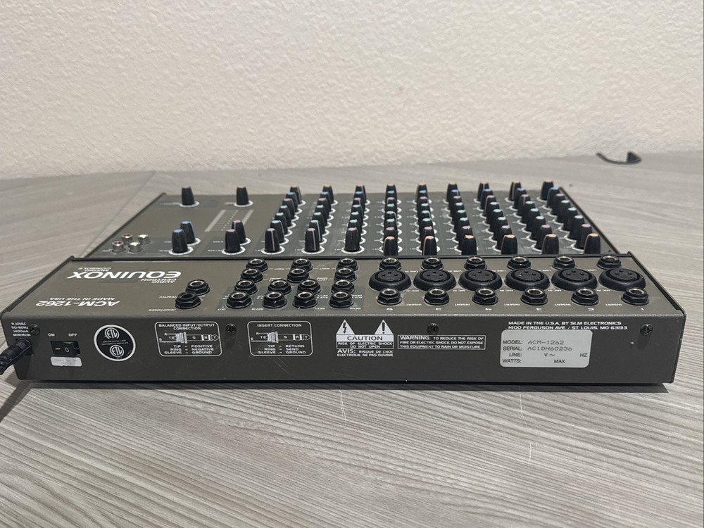 Audio Centron Equinox Mixing Console ACM-1262