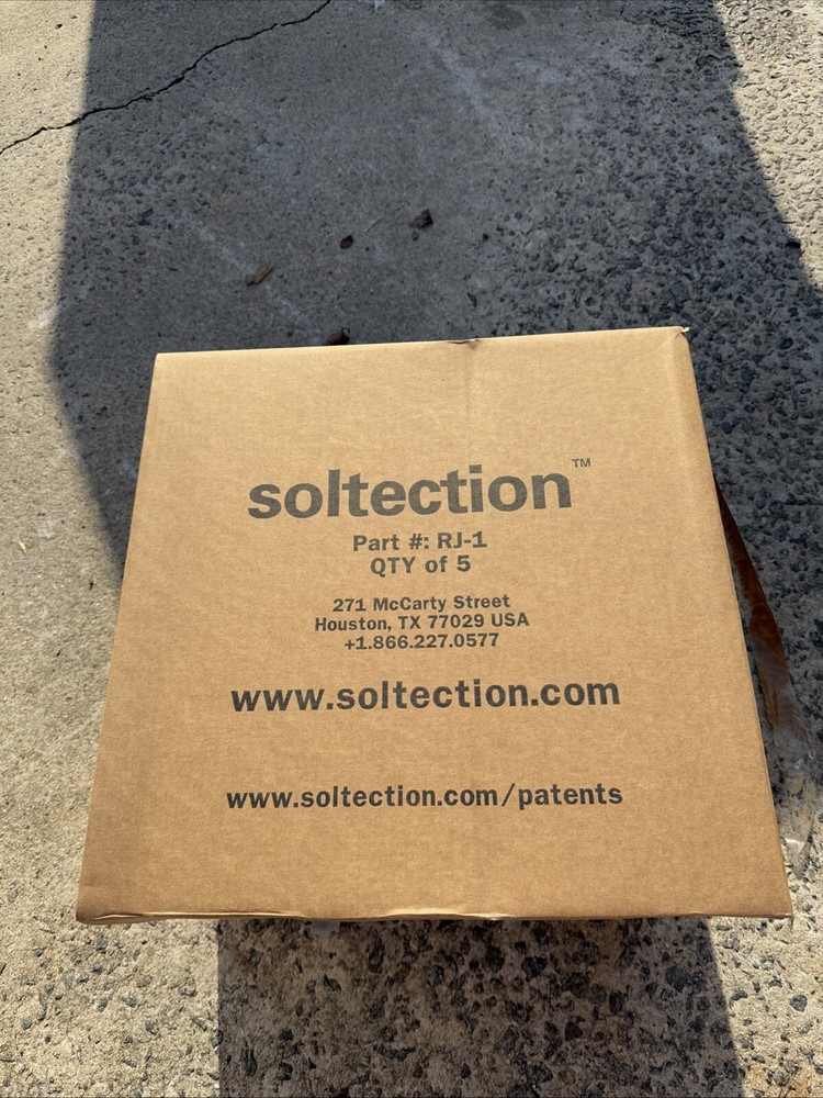 Soltection RJ-1 Roof Mount Solar J-box Box Of 5 New Solar