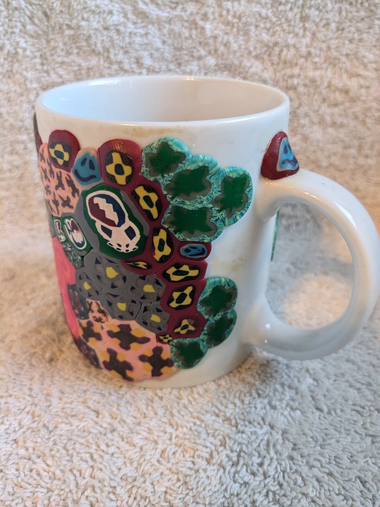 Custom Made Grateful Dead Smiley Face Coffee Mug