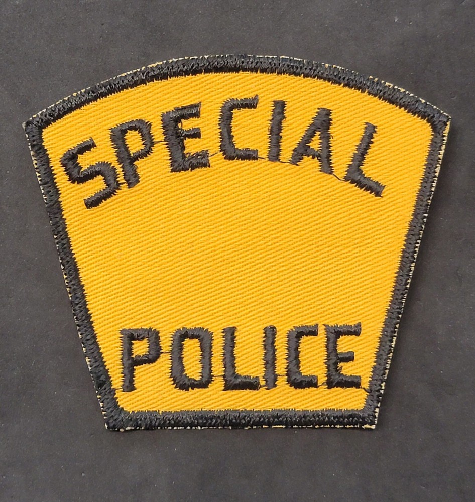 SPECIAL POLICE PATCH