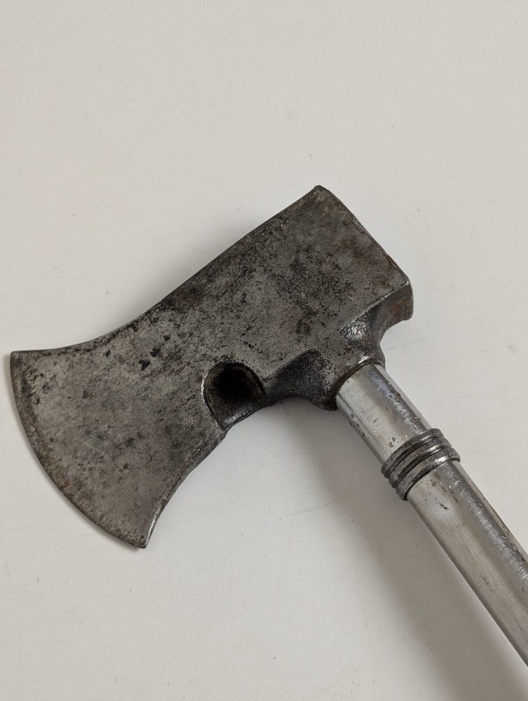 Vintage Hatchet Hammer Multi Tool Axe Nail Puller Steel Handle Camping Tool