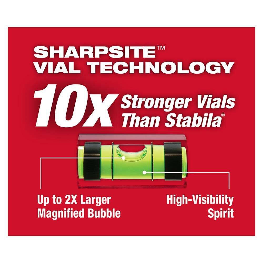 Milwaukee Redstick Master Level Set - Magnetic