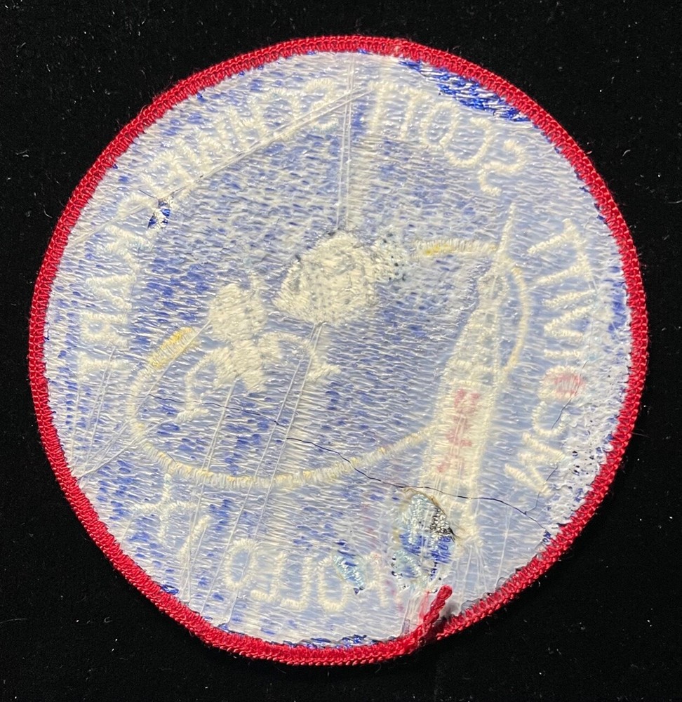 APOLLO 9 APOLLO IX MODERN ERA 4 INCH PATCH RED IN McDIVITT
