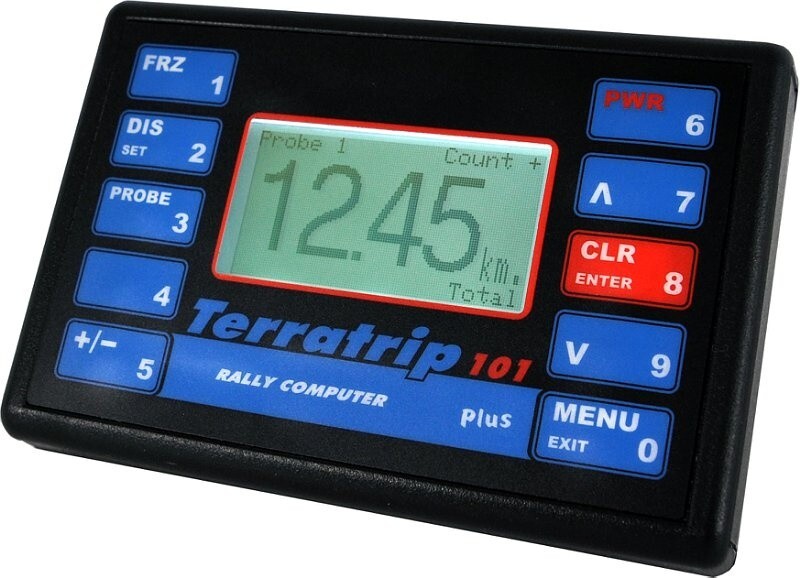 Halda TerraTrip 101 Plus Rally Computer Lightweight and Compact
