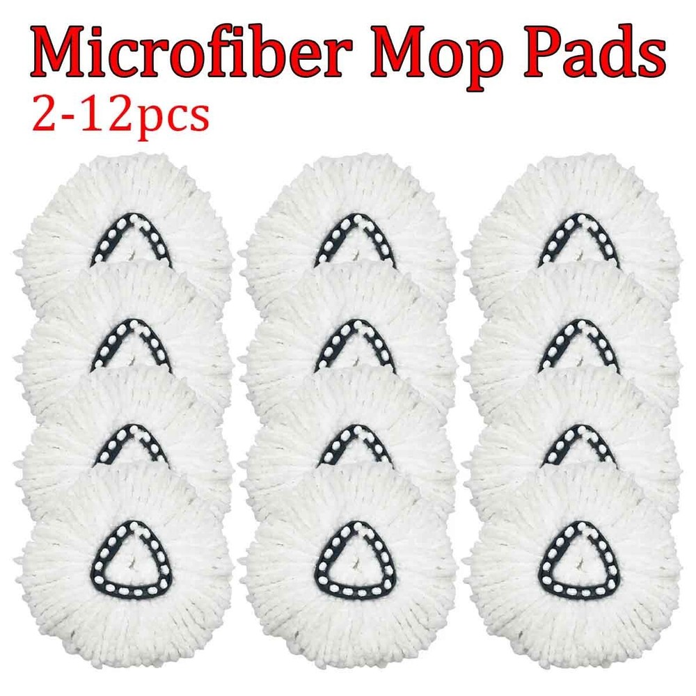 For O-Cedar Spin Mop Replacement Microfiber Mop Head Easy Clean Wring Refill US