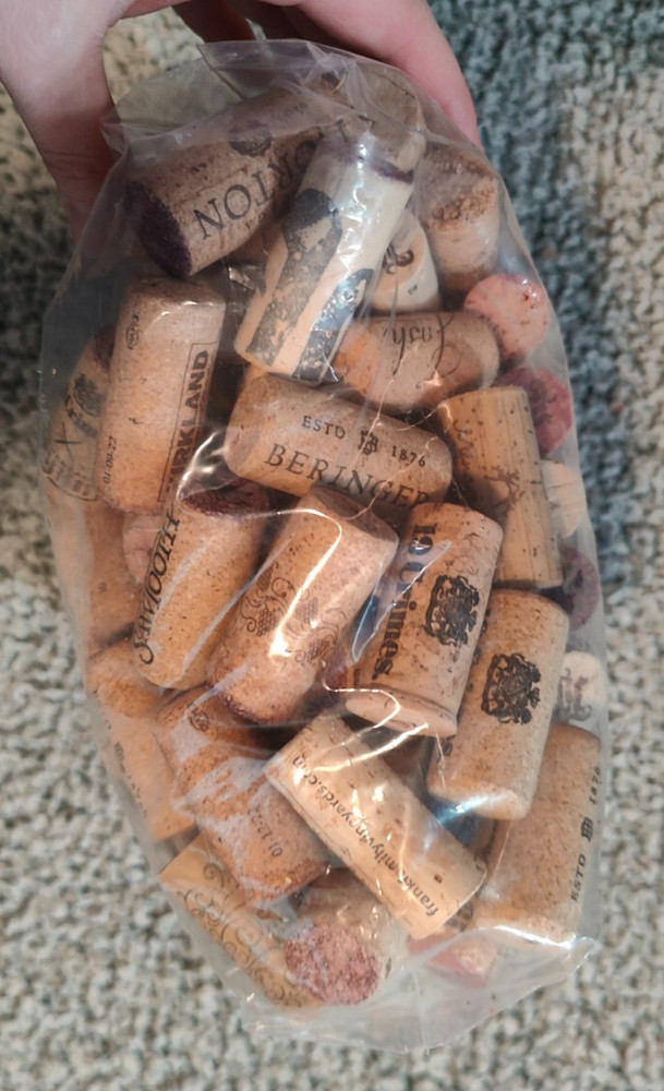 Used Wine Corks Assortment